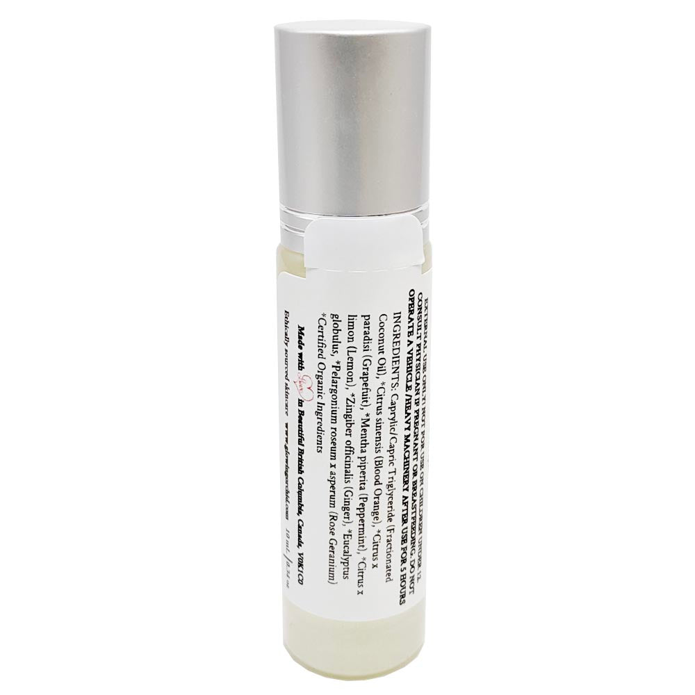 Turn Up Aromatherapy Roll-On Essential Oil (10 ml) Glowing Orchid Organics