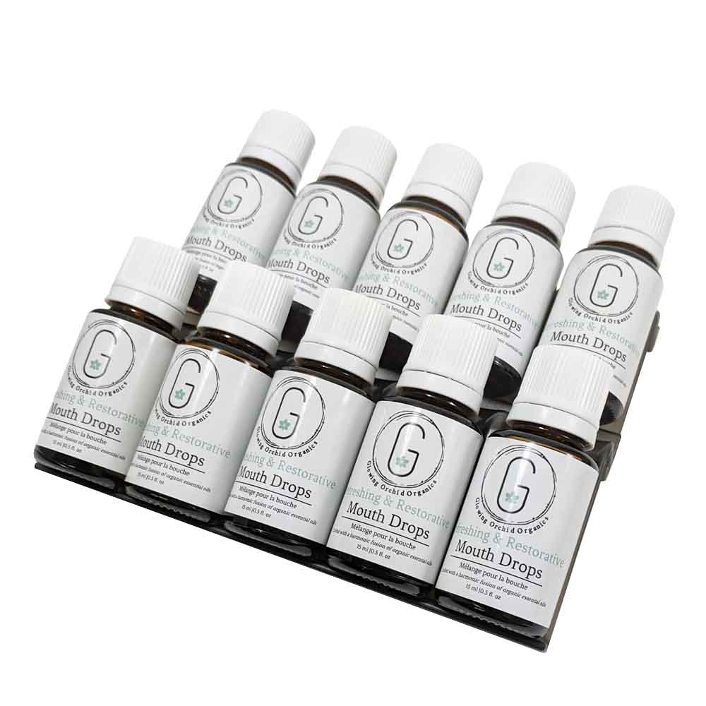 Refreshing & Restorative Mouth Drops 15 ml in Holder
