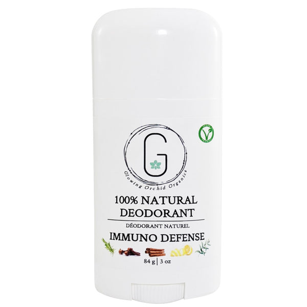 Natural Vegan Deodorant with immune boosting essential oils